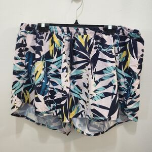 Old Navy Tropical Print Women's Shorts XXL